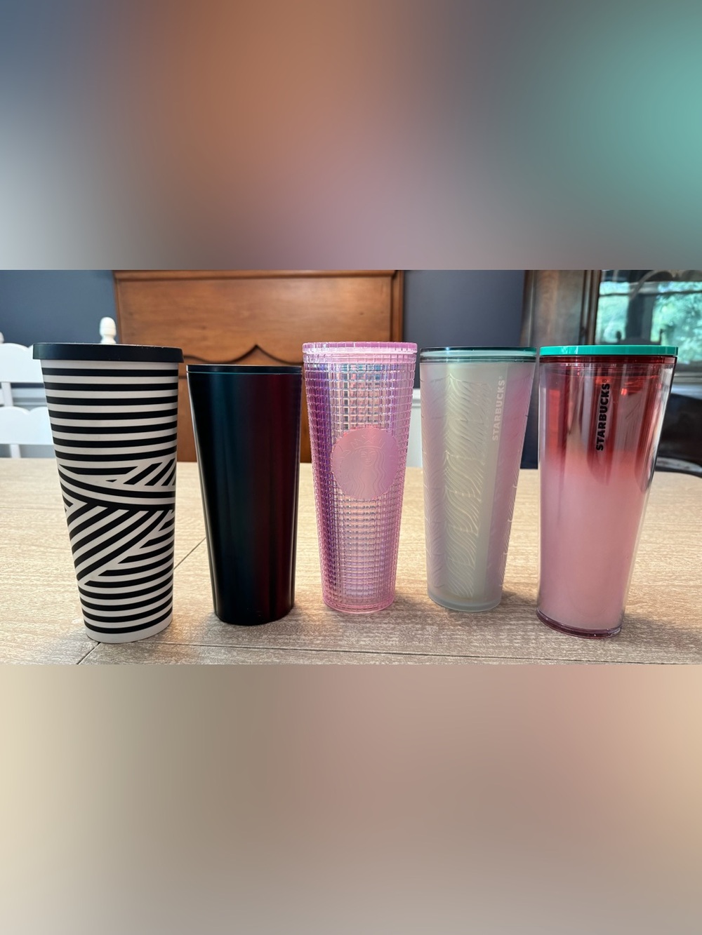 Starbucks Tumblers set of 5